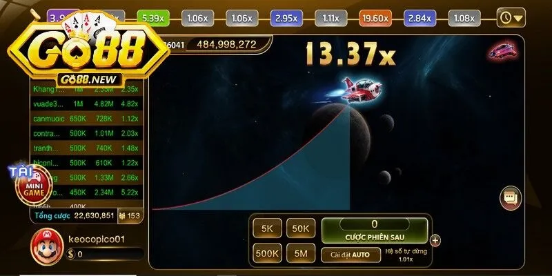 Hướng dẫn chơi Aviator Go88 dễ hiểu nhất, giành thưởng lớn 2 Những tính năng tích hợp trong game tối ưu hóa trải nghiệm, hỗ trợ người chơi