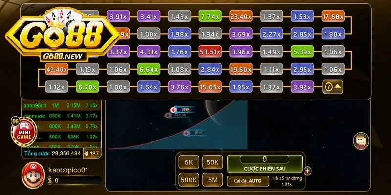 Hướng dẫn chơi Aviator Go88 dễ hiểu nhất, giành thưởng lớn 3 Tham gia chơi Aviator Go88 đơn giản, nhanh gọn chỉ với 3 bước