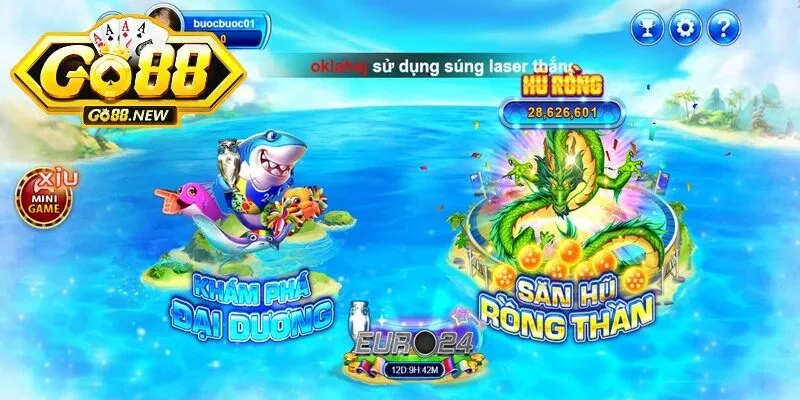 Bắn cá tại Go88 được trang bị nhiều tính năng hiện đại, tối ưu