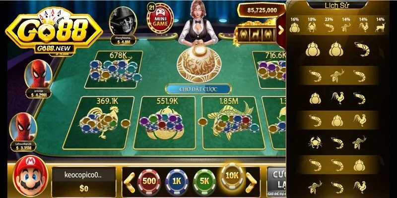 Hướng dẫn chơi Bầu cua Go88 dễ hiểu nhất cho anh em 3 Áp dụng linh hoạt các mẹo chơi từ cao thủ để giành thưởng lớn