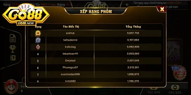 Hướng dẫn chơi Phỏm Go88 dễ dàng cho người mới bắt đầu 3 Nâng cao cơ hội thắng khi đánh Phỏm tại Go88 bằng kinh nghiệm từ cao thủ