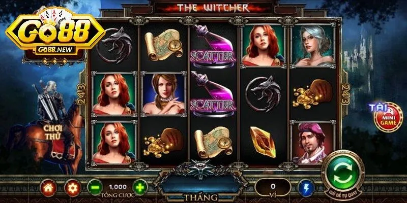 The Witcher Go88 - Slot game đổi thưởng siêu đình đám 1 The witcher GO88 là sự lựa chọn lý tưởng hàng đầu hiện nay