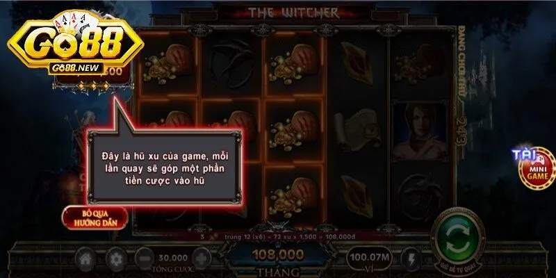 The Witcher Go88 - Slot game đổi thưởng siêu đình đám 3 Trò chơi The witcher do GO88 đem đến trải nghiệm hoàn hảo